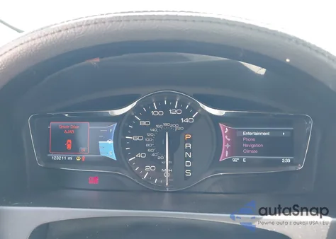 2013 Lincoln Mkx from USA, damaged, VIN 2LMDJ8JK5DBL38477